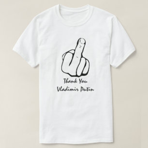 Dank u, Vladimir Vladimirovich Poetin T-shirt