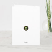 Dank u Vlinder dit wenst door Valxart Bedankkaart (Achterkant)