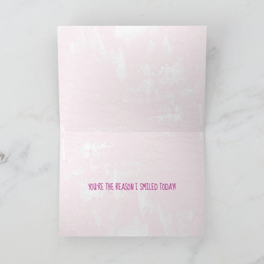 Dank u Vlinder op de Bloem van de Kegel Bedankkaart (Binnen)