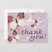 Dank u : Vlinders : Briefkaart (Voorkant / Achterkant)