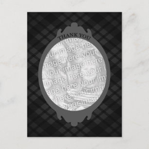 dank u ( voeg uw eigen afbeelding in ) briefkaart