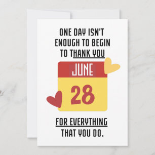 DANK U VOOR ALLES WAT U DOET FEESTDAGENKAART