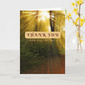 Dank U voor alles wat U doet (Filippenzen 1:3) Kaart (Gele Bloem)