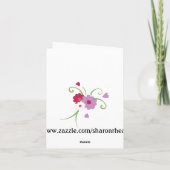 Dank u voor blanco Kaart - SRF (Achterkant)