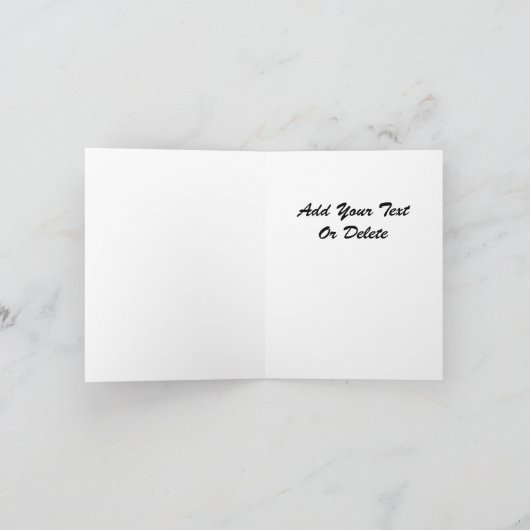 Dank u voor blanco Kaart - SRF (Binnen)