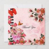 Dank u voor bloemen en koekjes (Voorkant)