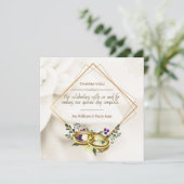 Dank u voor Coming Wedding Kaart (Staand voorkant)