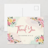 Dank u voor de aanschaf  briefkaart (Voorkant / Achterkant)