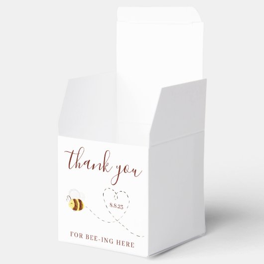 Dank u voor de bijenbox bedankdoosjes (Geopend)