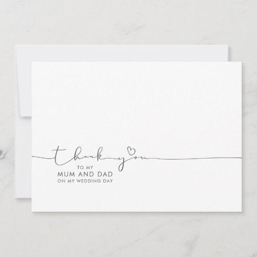 Dank u voor de boodschap van de huwelijksdag van m (Voorkant)