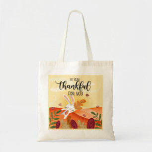dank u voor de Canvas tas van de Thanksgiving