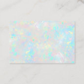 dank u voor de duidelijke optische achtergrond visitekaartje (Achterkant)