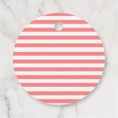 Dank u voor de eerste verjaardag van mijn Berry Cu Bedankjes Labels (Achterkant)