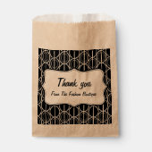Dank u voor de gekoppelde business bags van het pa bedankzakje (Voorkant)