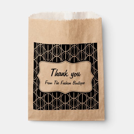 Dank u voor de gekoppelde business bags van het pa bedankzakje (Voorkant)