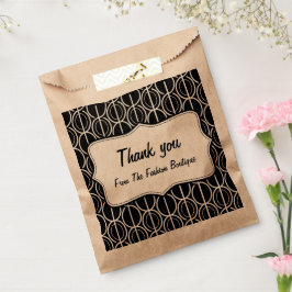 Dank u voor de gekoppelde business bags van het pa bedankzakje