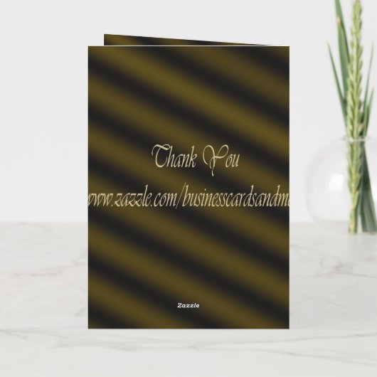 Dank u voor de Kaart van het Gesprek (Achterkant)