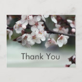 dank u voor de kaartenbloemen briefkaart (Voorkant)