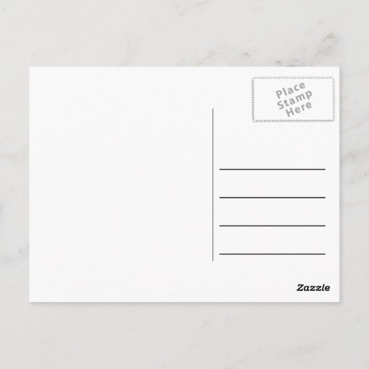 dank u voor de kaartenbloemen briefkaart (Achterkant)