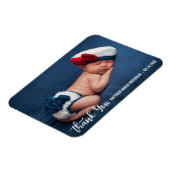 Dank u voor de nieuwe baby Modern W Magneet (Linkerzijde)