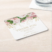 Dank u voor de ontvangst van weddenschappen met zw kartonnen onderzetters (Schuin)