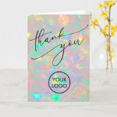 dank u voor de optische achtergrond kaart (Gele Bloem)