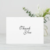 Dank u voor de sjabloon van de bruiloft (Staand voorkant)