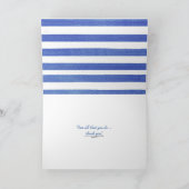 dank u voor de witte vleermuis op stripe kaart (Binnen)