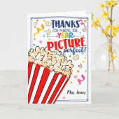 Dank u voor een afbeelding perfect jaar leraar cad kaart (Gele Bloem)