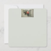 Dank u voor een Apple Green blanco Kaart (Achterkant)