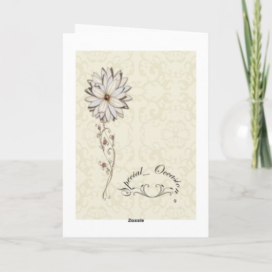 Dank u voor Giften met het Elegante Ontwerp van de Bedankkaart (Achterkant)