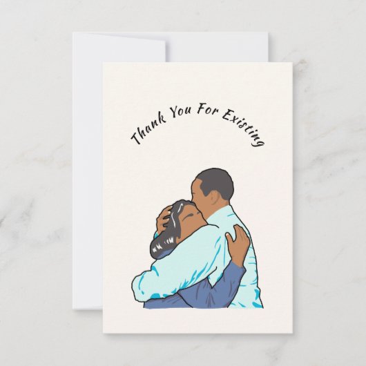 Dank u voor het bestaande Wenskaart van de paarden Bedankkaart (Voorkant)