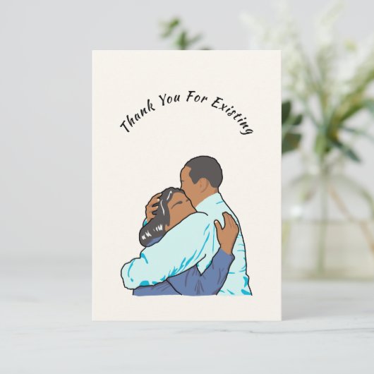 Dank u voor het bestaande Wenskaart van de paarden Bedankkaart (Staand voorkant)