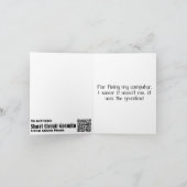 Dank u voor het Bevestigen van Mijn Kaart van de (Binnen)