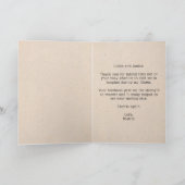 Dank u voor het Bezoeken de Kat van de Waterverf Bedankkaart (Binnen)