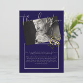 Dank u voor het bijwonen van de begrafenisherinner (Staand voorkant)