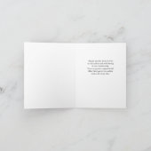 Dank u voor het Christelijke thema van de politie Kaart (Binnen)