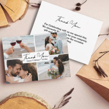 dank u voor het handschrift bruiloft 4 foto ' s co