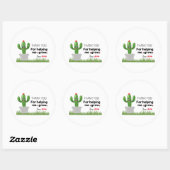 Dank u voor het helpen me Sticker kweken (Vel)