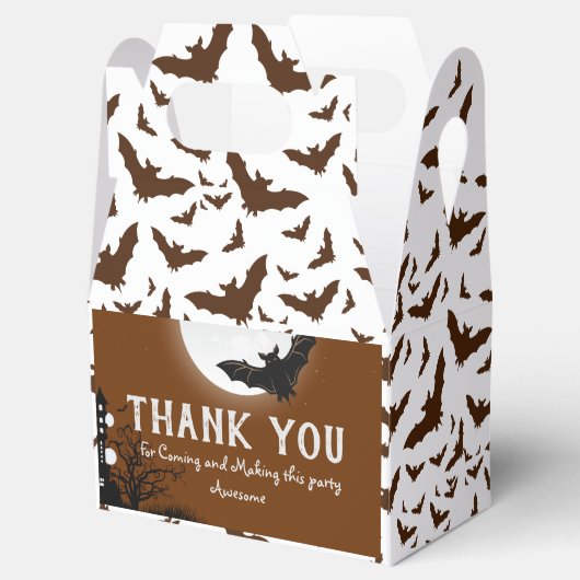 Dank u voor het komen, Geschenken & Snoep Verpakki Bedankdoosjes (Geopend)