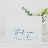 Dank u voor het Manuscript BedrijfsTussenvoegsel B Kaart (Staand voorkant)