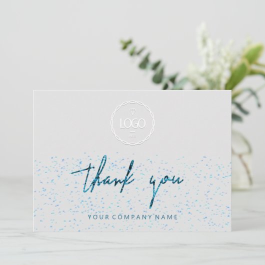 Dank u voor het Manuscript BedrijfsTussenvoegsel B Kaart (Staand voorkant)