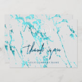 Dank u voor het Manuscript BedrijfsTussenvoegsel B Kaart (Voorkant / Achterkant)