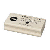 Dank U Voor Het Steunen Van Mijn Bedrijf Rubberstempel (Stempel)