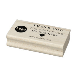 Dank U Voor Het Steunen Van Mijn Bedrijf Rubberstempel