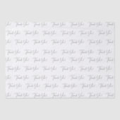 Dank u voor het weefselpapier tissuepapier (Voorkant)