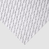 Dank u voor het weefselpapier tissuepapier (Detail)