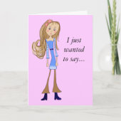 Dank u voor het Zijn Mijn Wenskaart van de Leraar Bedankkaart (Voorkant)