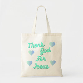 Dank u voor Jezus Tote Bag