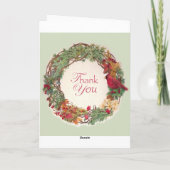 DANK U VOOR KERSTCADEAU BEDANKKAART (Achterkant)